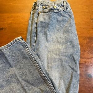 Vintage  LONDONJEAN Women's Button Fly Straight Leg Jeans